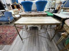 Italian Neoclassical Style Bronze Console Table - 4326472