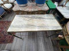 Italian Neoclassical Style Bronze Console Table - 4326527