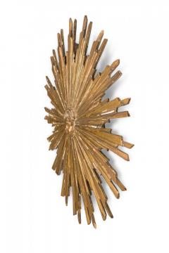 Italian Neoclassical Style Carved Giltwood Sunburst and Putti Wall Plaque - 4408154