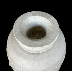Italian Neoclassical Style Carved Marble Urn after the Antique - 4647473