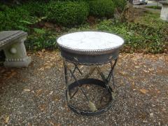 Italian Neoclassical Style Iron and Tole Table with Arrows - 4302638