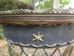 Italian Neoclassical Style Iron and Tole Table with Arrows - 4302644