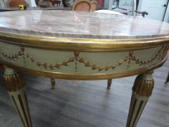 Italian Neoclassical Style Painted And Parcel Gilt Center Table - 4193641