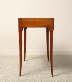 Italian Neoclassical Walnut Side Table with Carved Satyr Mounts - 4783296