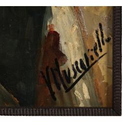 Italian Oil Painting Portrait of Young Boy With Hat - 4463071