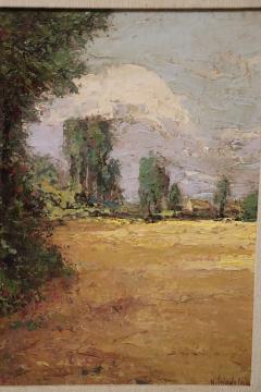 Italian Oil Painting on Cardboard Signed N Chianese - 4194833