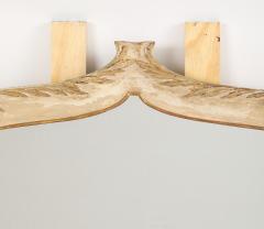 Italian Painted Carved and Gilded Wood Mirror circa 1940 - 4425166