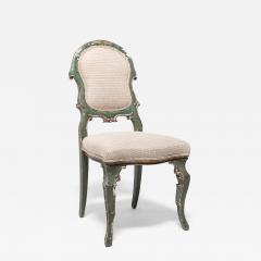 Italian Painted Dining Chair - 4186576