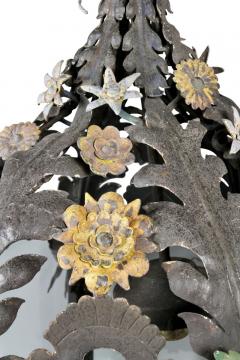 Italian Painted Tole Hanging Lantern - 3786481