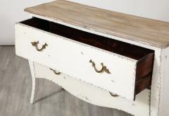 Italian Painted Two Drawer Rococo Commode - 3524512