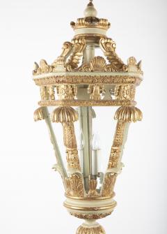 Italian Painted and Gilded Five Sided Lantern - 2111239