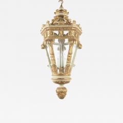 Italian Painted and Gilded Five Sided Lantern - 2112748