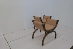 Italian Pair of 2 Baroque Armchairs 1600s - 3145973