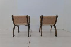 Italian Pair of 2 Baroque Armchairs 1600s - 3145981