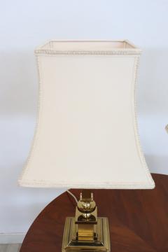 Italian Pair of Golden Bedside Lamps 1970s - 4115543