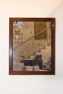 Italian Palisander Mirror with Carved Frames from the 20th Century - 3957526