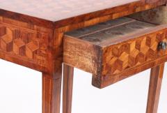 Italian Parquetry Side Table c 1790 - 3337963