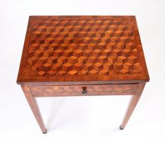 Italian Parquetry Side Table c 1790 - 3337964