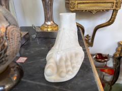 Italian Plaster Foot With Sandal - 4326444