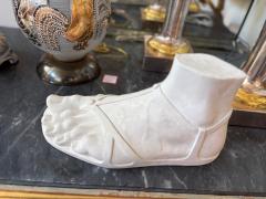 Italian Plaster Foot With Sandal - 4326452