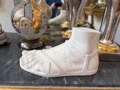 Italian Plaster Foot With Sandal - 4326453