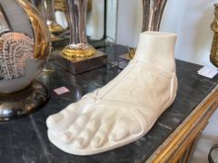 Italian Plaster Foot With Sandal - 4326482