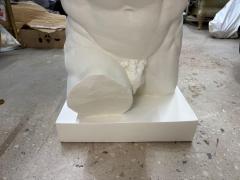 Italian Plaster Male Torso Sculpture Of A Classical Athlete - 4436721