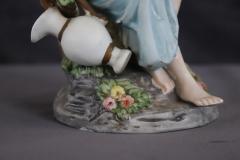 Italian Porcelain Biscuit Hand Painted - 3525134