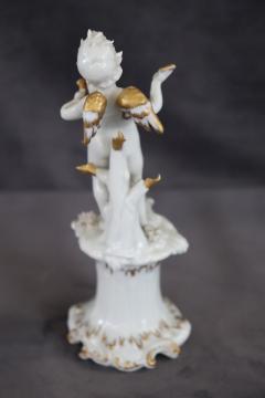 Italian Porcelain Musician Angel by Capodimonte - 3525125