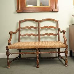 Italian Provincial Two Seat Bench - 136212