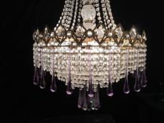 Italian Queen Sissi Murano Chandelier 1980s - 666882