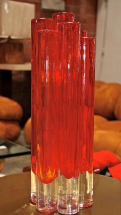 Italian Red Vase from Murano - 500519