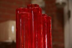 Italian Red Vase from Murano - 500525