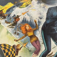 Italian Release James Bond 007 On Her Majestys Secret Service Poster c 1969 - 2989361
