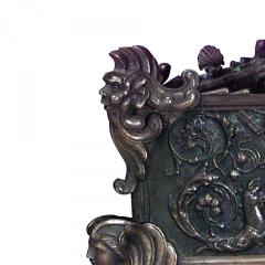 Italian Renaissance Bronze Dolphin Pot - 4322052