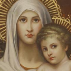Italian Renaissance Madonna Child Painting - 3185821