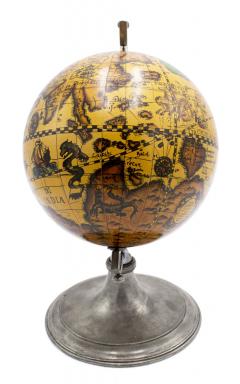 Italian Renaissance Metal Desk Globe - 4517591
