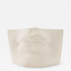 Italian Renaissance Michelangelos David Plaster Mouth Detail - 4733545