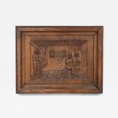 Italian Renaissance Style Carved Wall Plaques - 4709184