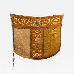 Italian Renaissance Style Gold Velvet Banner - 4700768