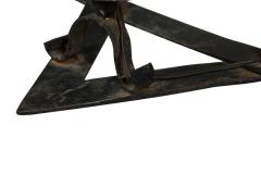 Italian Renaissance Style Iron Star of David Chandelier - 4169537