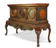 Italian Renaissance Style Polychromed Gilt Chest - 4631330