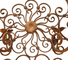 Italian Renaissance Style Wrought Iron Chandelier - 739008