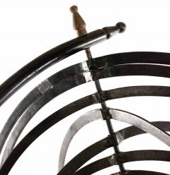 Italian Renaissance Style Wrought Iron Floor Armillary Globe - 4408244