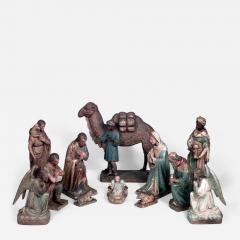 Italian Renaissance Terra Cotta Nativity - 2802250