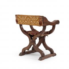 Italian Renaissance Walnut Arm Chair - 1403069
