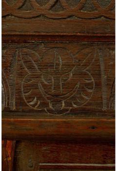 Italian Renaissance Walnut Full Bed - 4631688