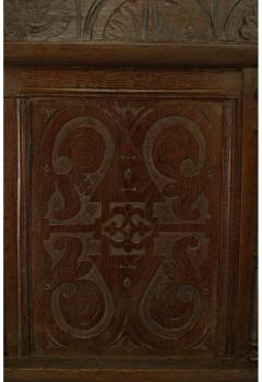 Italian Renaissance Walnut Full Bed - 4631689