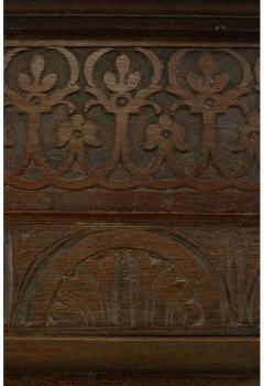 Italian Renaissance Walnut Full Bed - 4631690
