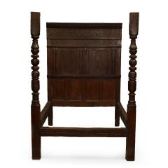 Italian Renaissance Walnut Full Bed - 4649633